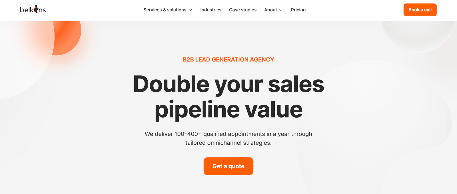 Belkins cold email agency