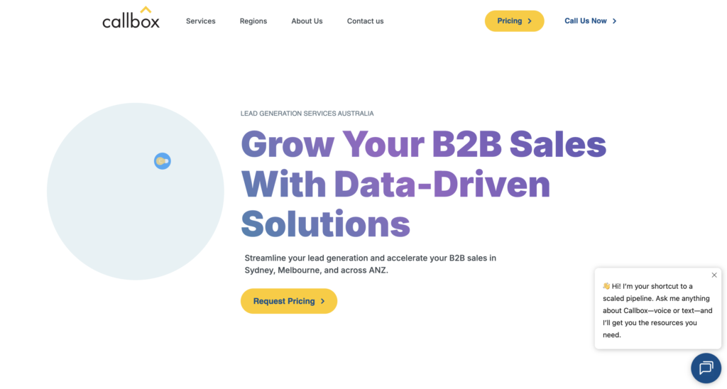 Callbox cold email agency australia