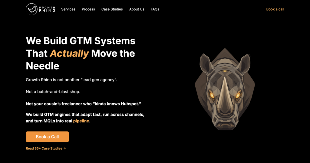 GrowthRhino best cold email agencies in dubai