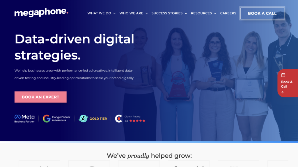 Megaphone cold email agency australia