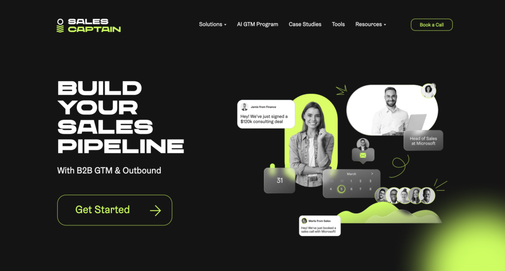 Sales captain outbound agency australia