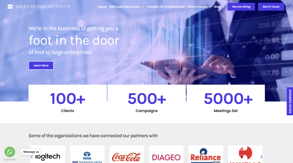 Sales design cold email agency india