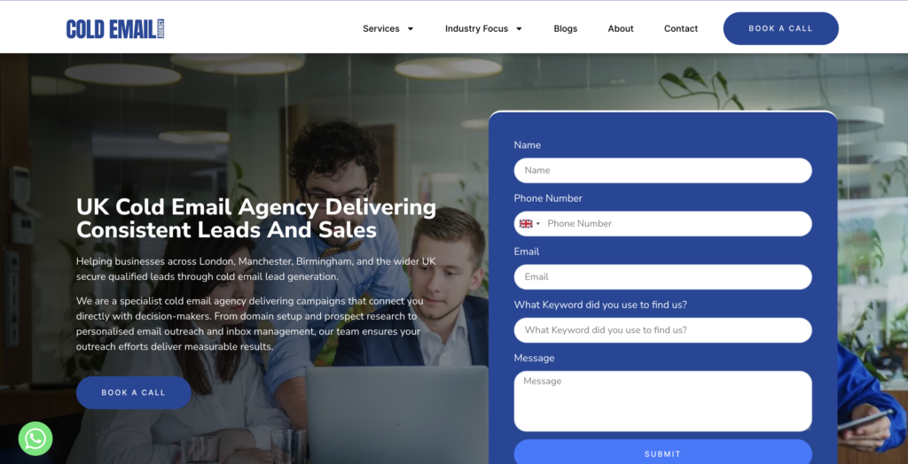 The cold email agency in united kingdom