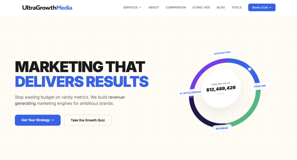 UltraGrowthMedia cold email agency in United Kingdom