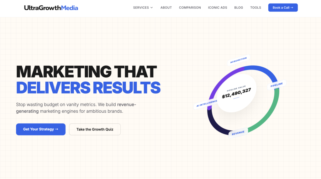 UltraGrowthMedia cold email agency in dubai