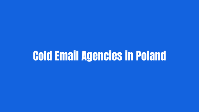 Best Cold Email Agencies in Poland